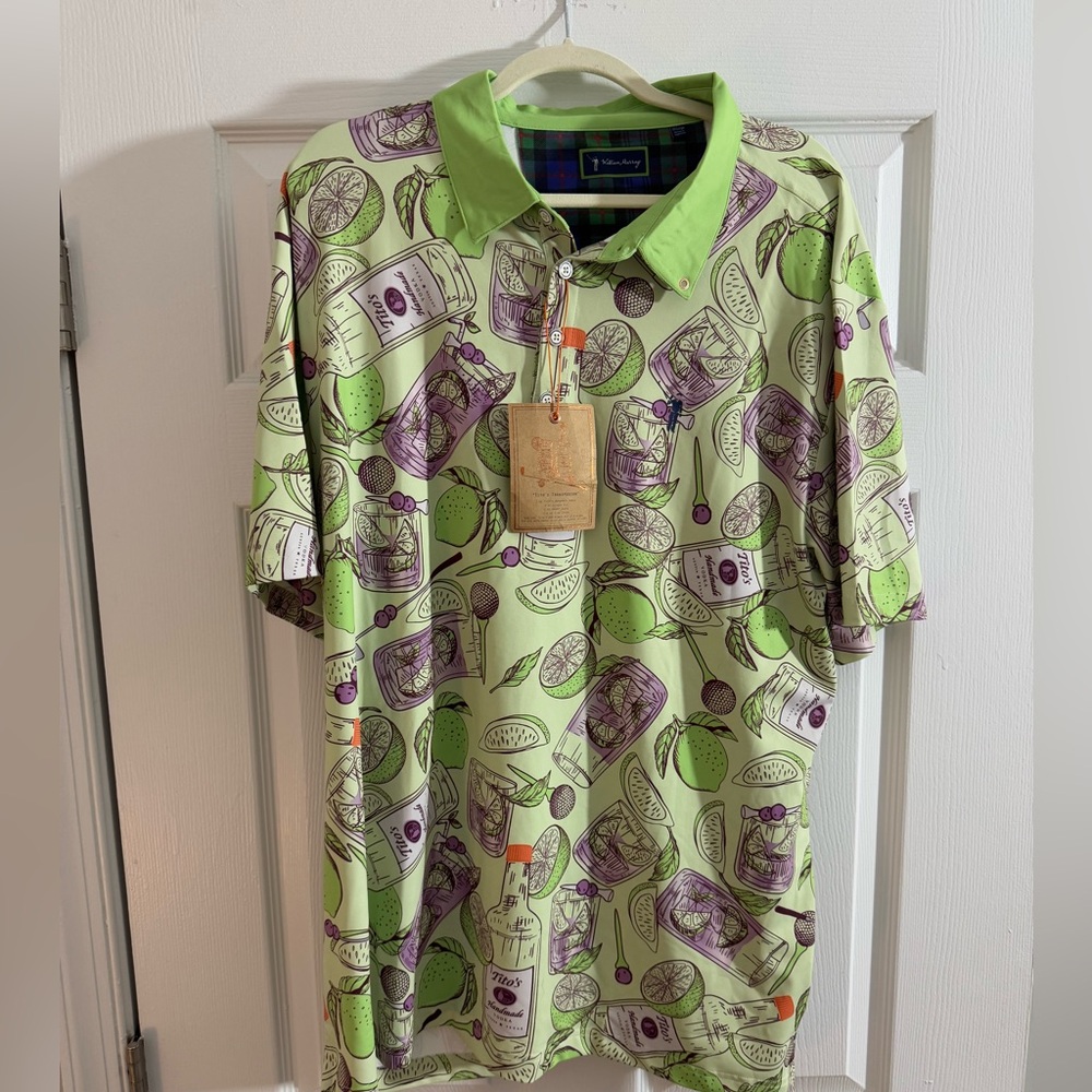 TITO'S X WILLIAM MURRAY TRANSFUSION MEN'S GOLF POLO